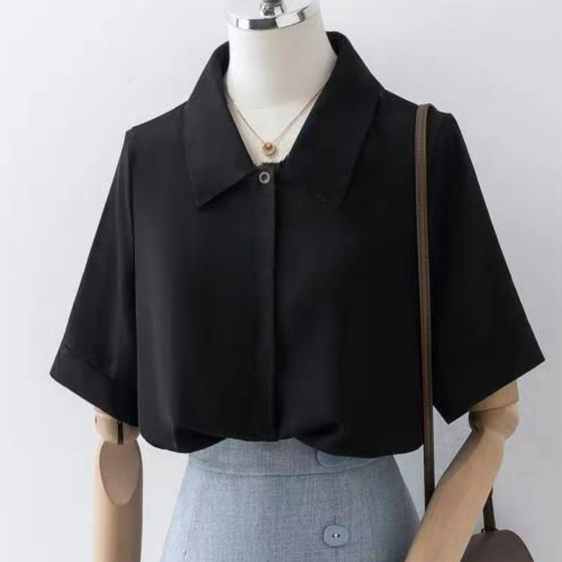 Women'S Formal Day Wear - S-5XL Shirts Women Office Lady Summer