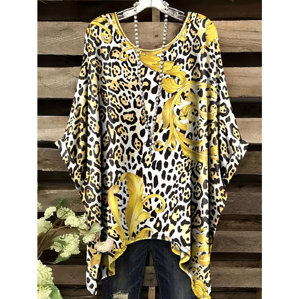 Women's Fashion Animal Print T - Women Formal Wear Trends บทวิจารณ์และราคา