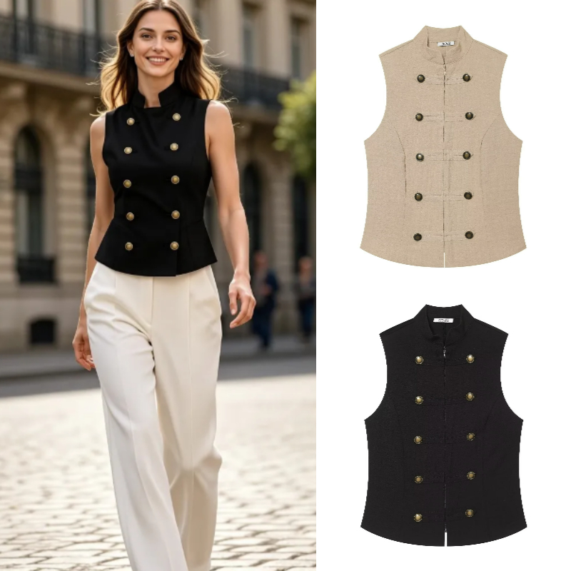 Women's Slim Fit Sleeveless Bu - Women'S Formal Day Wear บทวิจารณ์และราคา