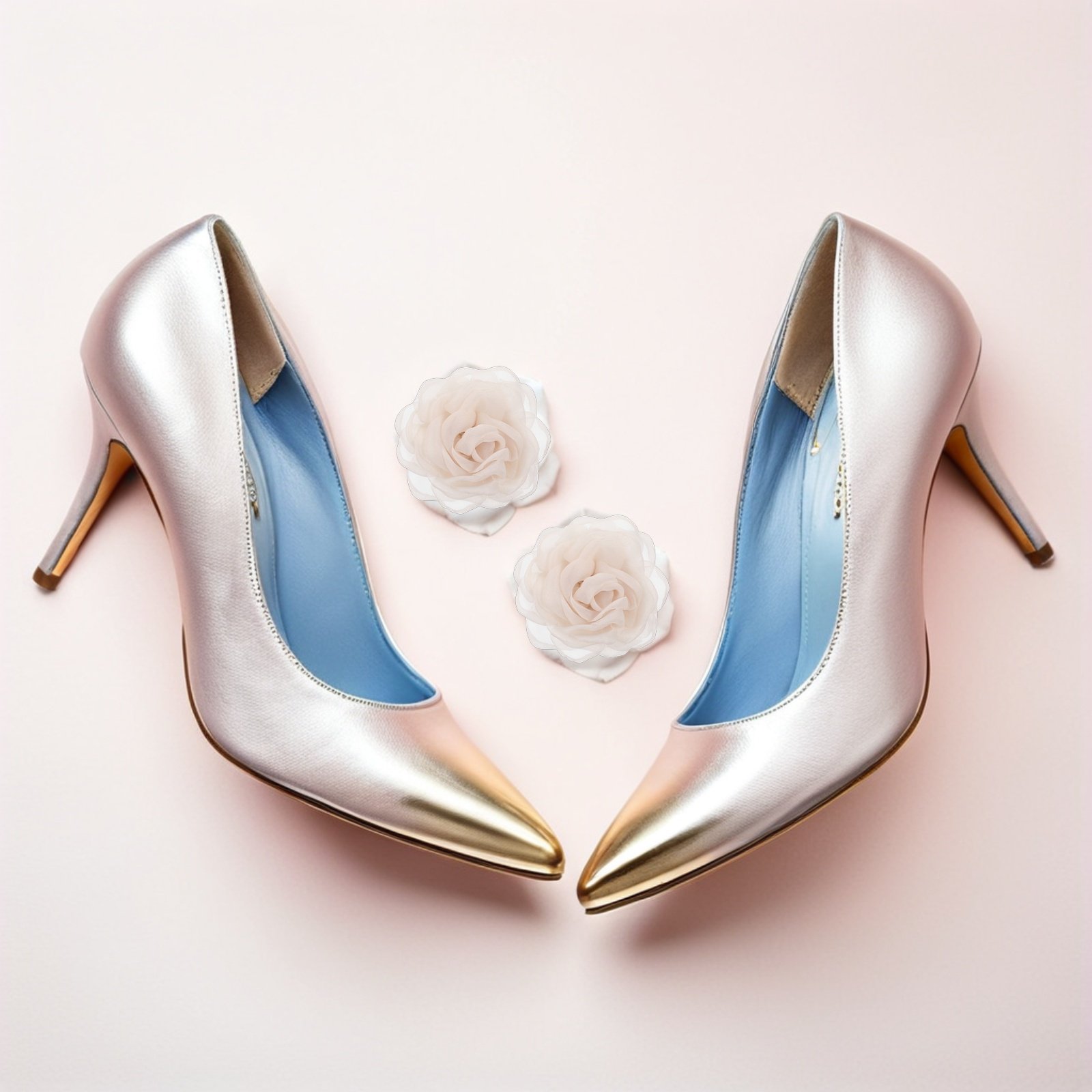 1Pair Removable Lace Rose Shoe - Women'S Formal Wear With Sneakers บทวิจารณ์และราคา