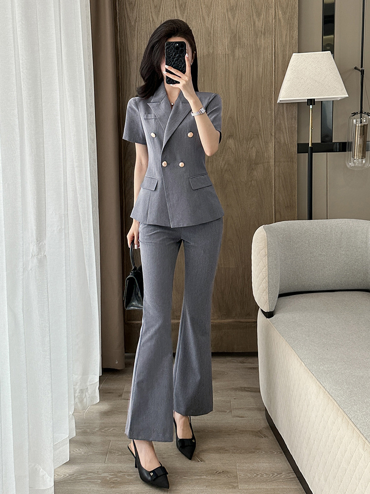 Short-sleeved women's suit for - Women'S Formal Wear Stores บทวิจารณ์และราคา