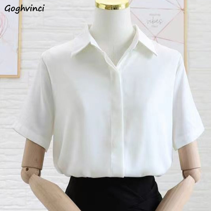 S-5XL Shirts Women Office Lady - Women'S Formal Day Wear บทวิจารณ์และราคา