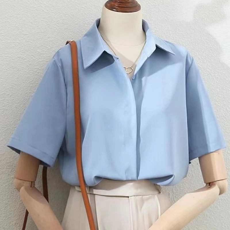 S-5XL Shirts Women Office Lady - Women'S Formal Day Wear บทวิจารณ์และราคา