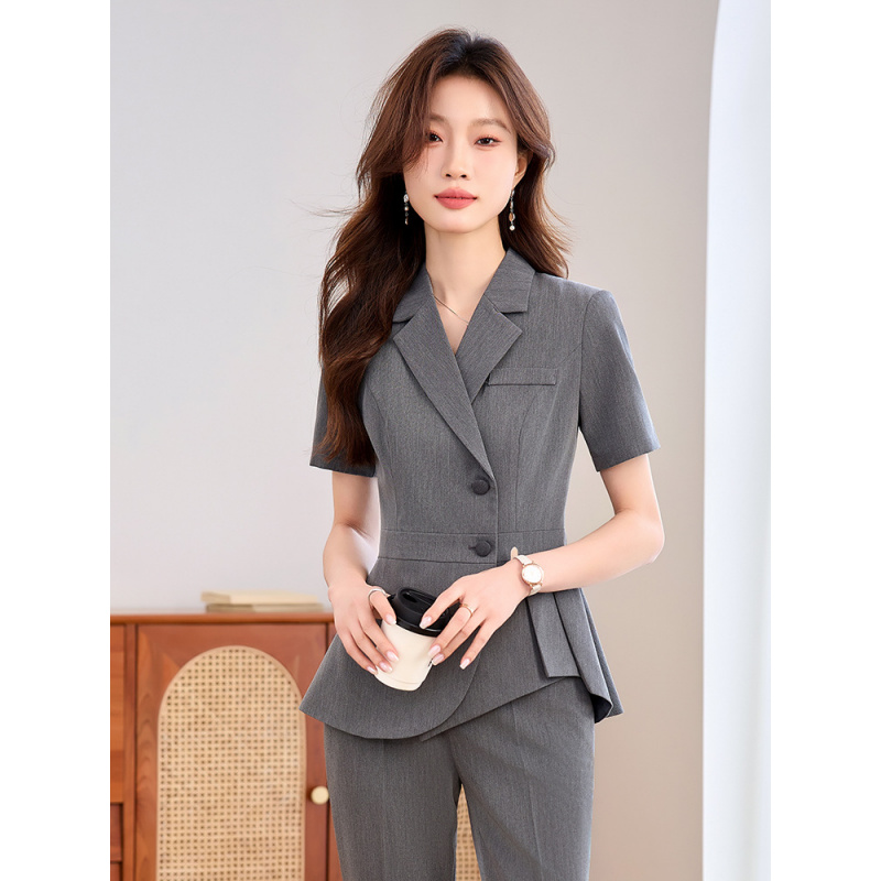 Navy blue women's thin profess - Women'S Formal Wear Stores บทวิจารณ์และราคา